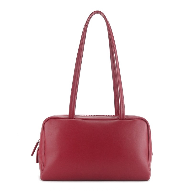 Handcraft Astra Bowling Bag in Leather Red