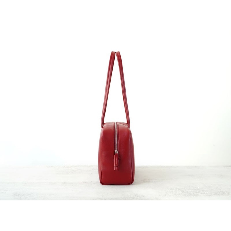 Handcraft Astra Bowling Bag in Leather Red