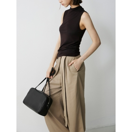 Handcraft Astra Bowling Bag in Leather Black