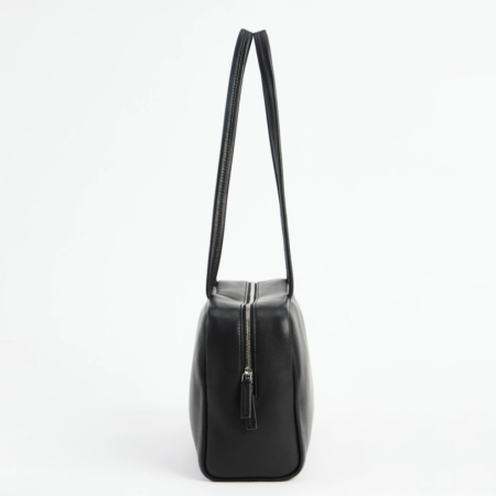 Handcraft Astra Bowling Bag in Leather Black