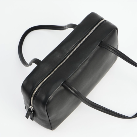 Handcraft Astra Bowling Bag in Leather Black