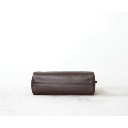 Handcraft Astra Bowling Bag in Leather Chocolate