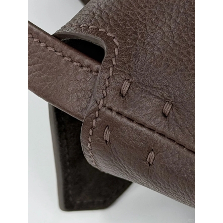 Vintage Sally Bag in Leather Small Bag Chocolate