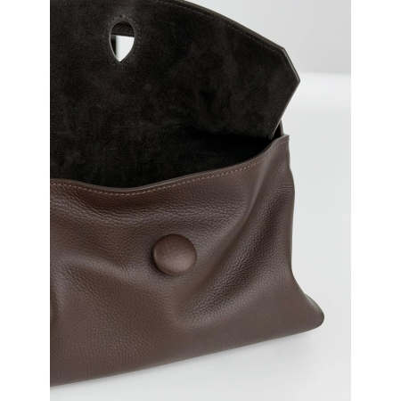 Vintage Sally Bag in Leather Small Bag Chocolate 2